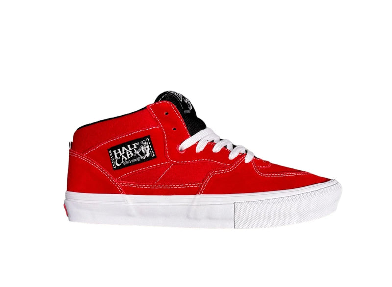 Vans Skate Half Cab Shoes Red/White