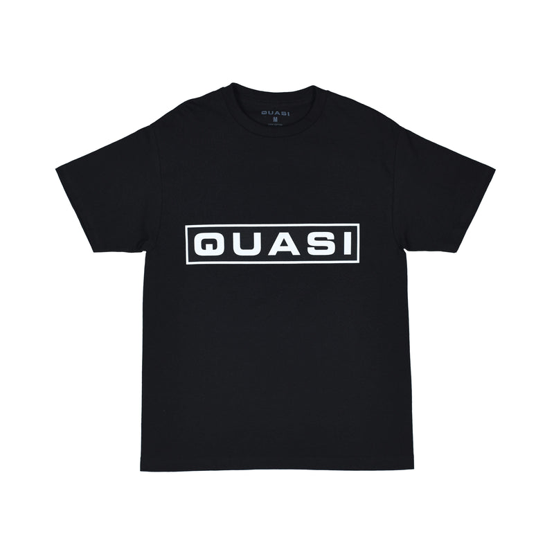Quasi Bar Logo T-Shirt Black