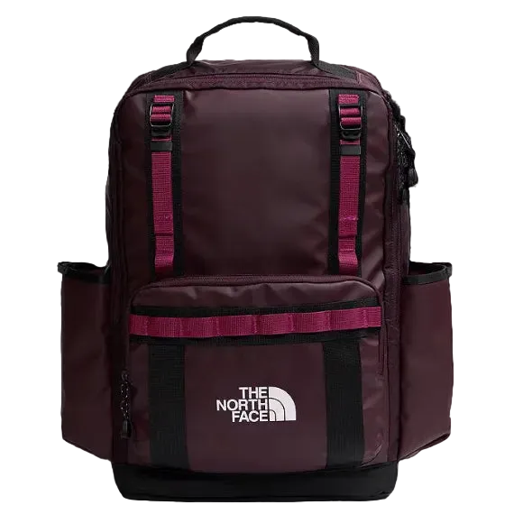 north face backpack burgundy The Borealis Meld Grey Dark Heather/TNF Black padded shoulder straps The North Face Borealis Backpack