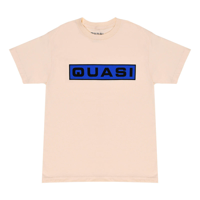 Quasi Bar Logo T-Shirt Cream