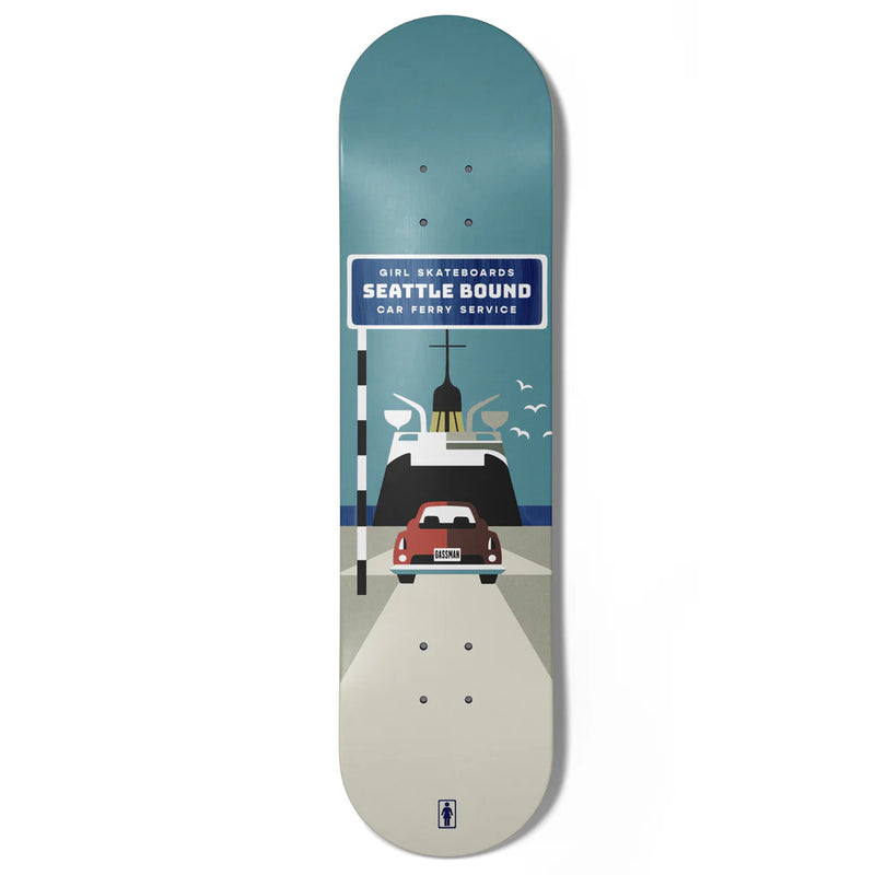 Girl Griffin Gass 'Seattle Bound' Deck (8.5) – Theory Skate Shop