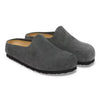 Birkenstock Amsterdam Wrapped Suede (Charcoal)