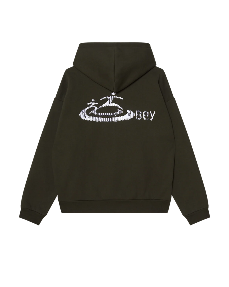 Obey Corp Pullover (Rosin)
