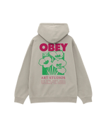Obey Art Studio Flowers Premium Pullover (Moonstruck)