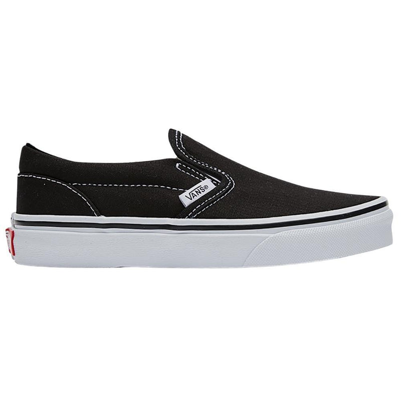Vans Kids Classic Slip On (Black/White)