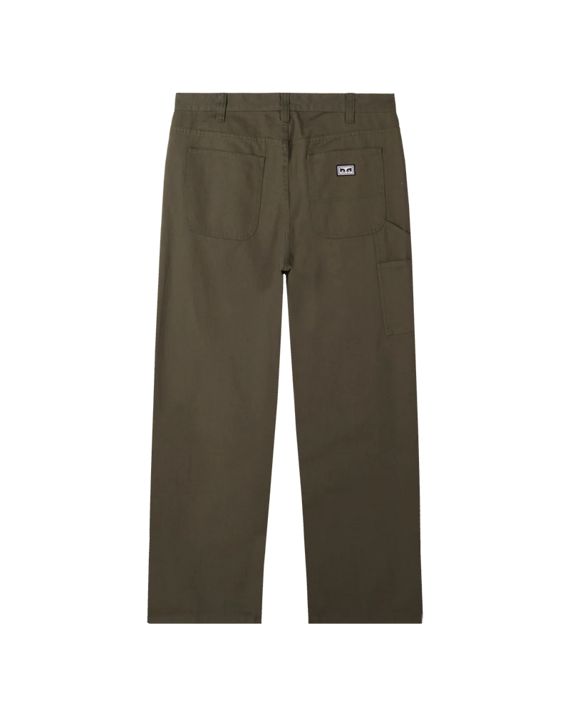 Obey Hardwork Carpenter Pant Canteen Green