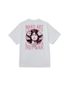 Obey Make Art Not War White