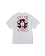 Obey Make Art Not War White