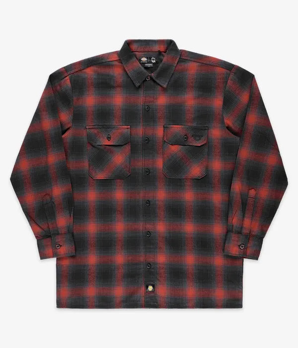 Dickies/Spitfire Woven Plaid Flannel Shirt