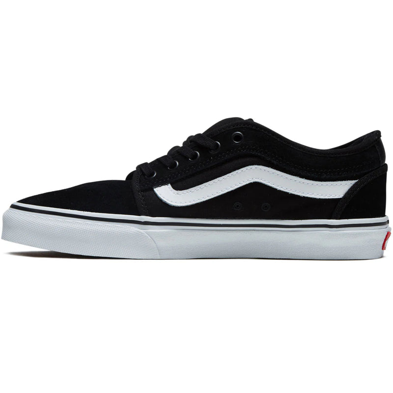 Vans Chukka Low Sidestripe (Black/White)