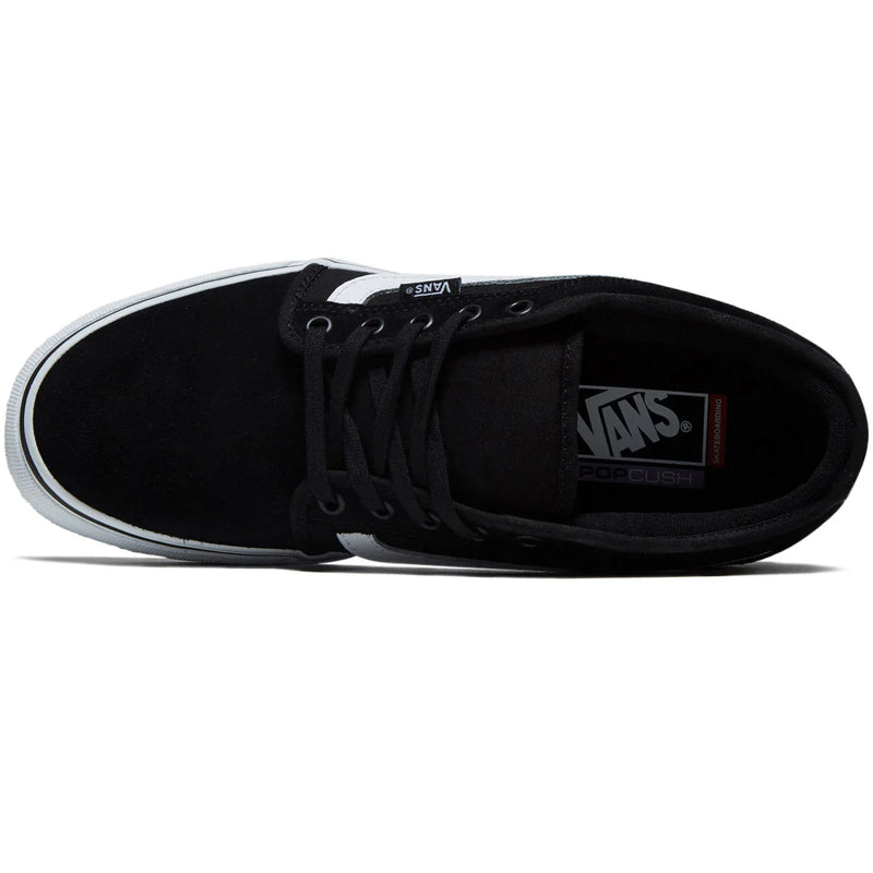 Vans Chukka Low Sidestripe (Black/White)