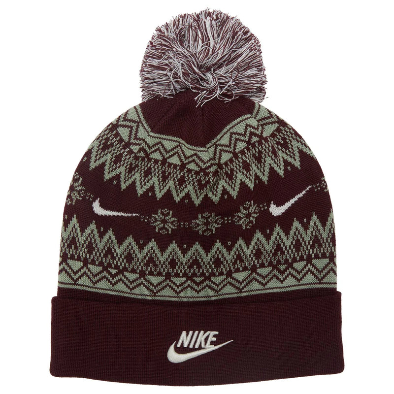 Nike Peak Fair Isle Burgundy Crush/Coconut Milk