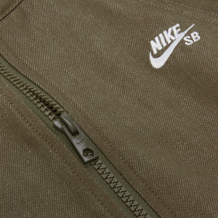 Nike SB Denim Full-Zip Track Jacket (Olive)
