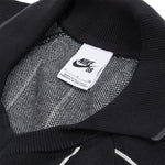 Nike SB Short-Sleeved Polo Skate Sweater (Black/White)