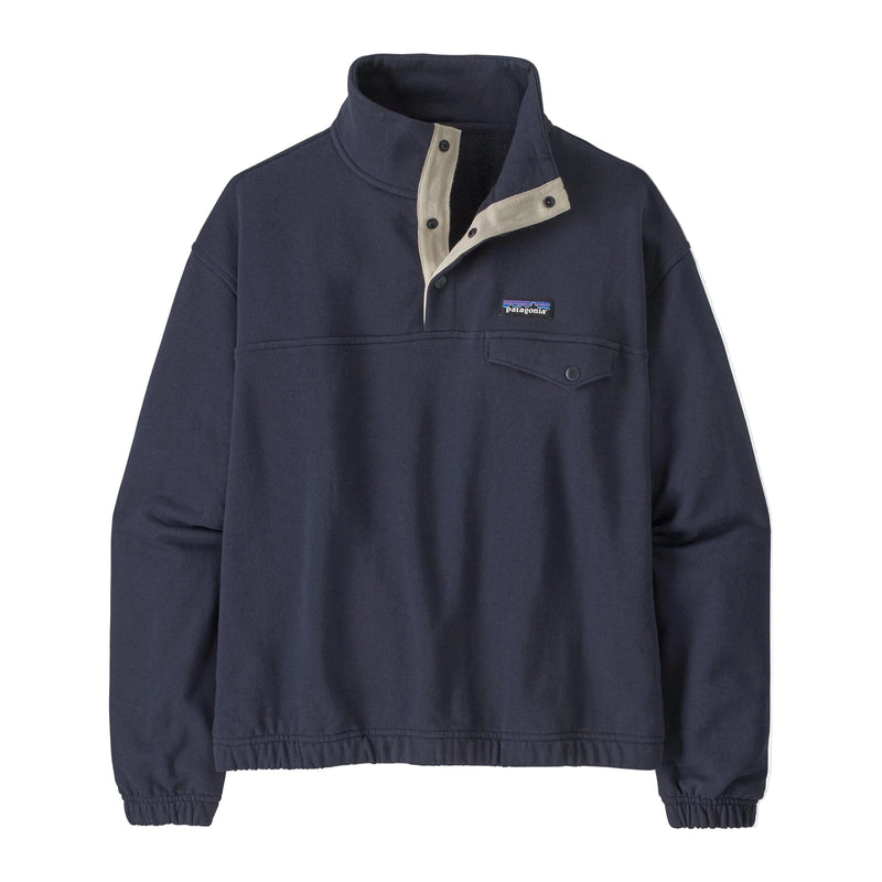 Patagonia Women's Daily Snap-T Pullover (Sunken Blue)
