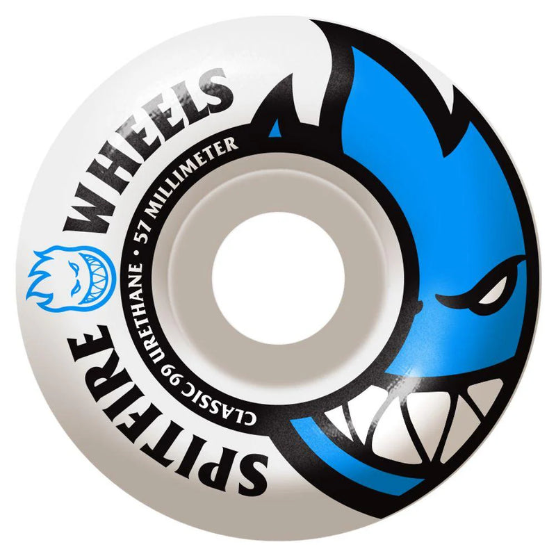 Spitfire Bighead Wheels (Blue/White)