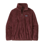Patagonia Women's Los Gatos 1/4-Zip Fleece (Dark Ruby)