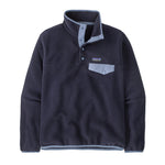 Patagonia Women's Lightweight Synchilla Snap-T Fleece Pullover (Sunken Blue)