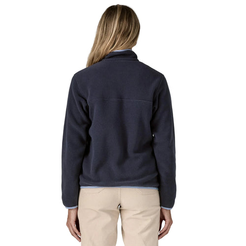 Patagonia Women's Lightweight Synchilla Snap-T Fleece Pullover (Sunken Blue)