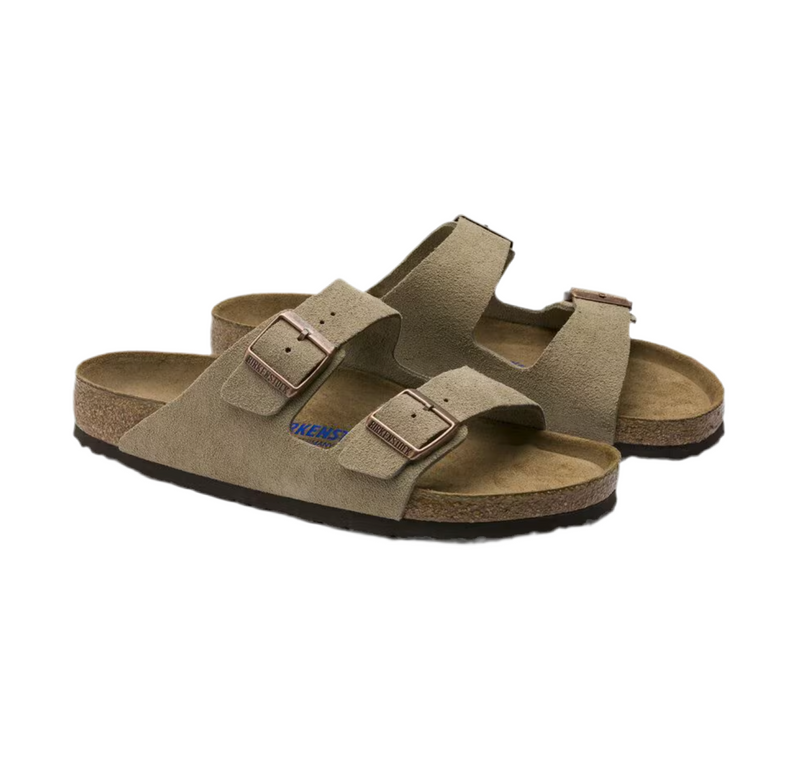 Birkenstock Arizona BS Softbed Suede (Taupe)