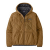 Patagonia Men's Diamond Quilted Bomber Hoody (Brown)