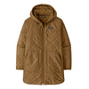 Patagonia Women's Diamond Quilted Parka (Deer Brown)