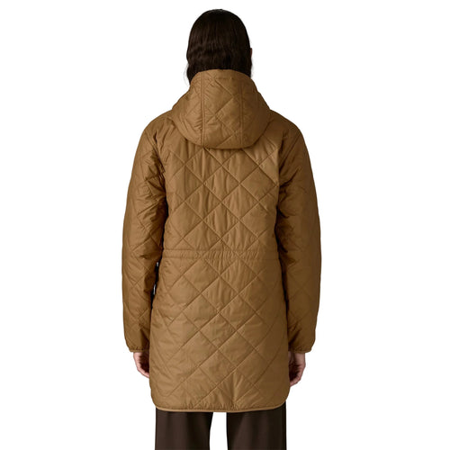 Patagonia Women's Diamond Quilted Parka (Deer Brown)