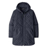 Patagonia Women's Diamond Quilted Parka (Sunken Blue)