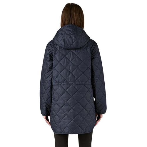 Patagonia Women's Diamond Quilted Parka (Sunken Blue)