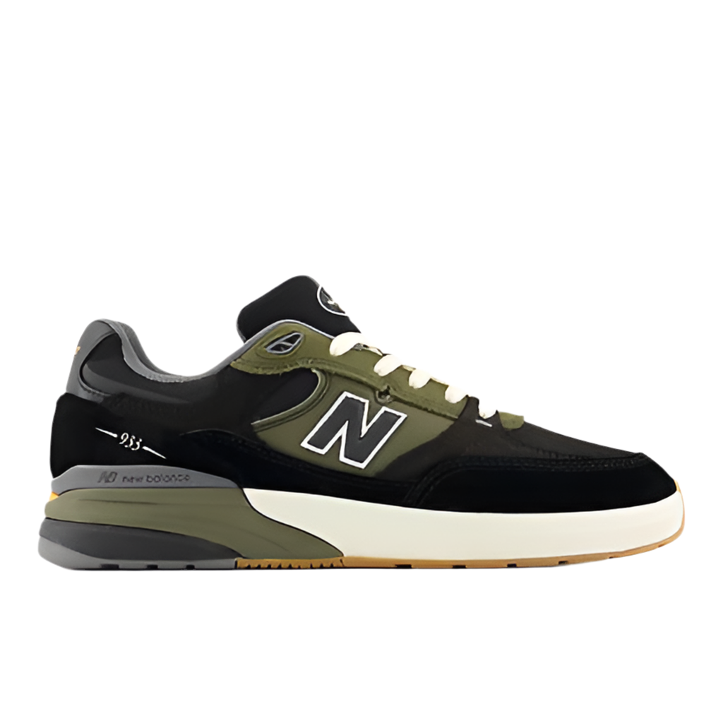 New Balance Numeric Reynolds 933 Black/Green – Theory Skate Shop New Balance Numeric Reynolds 933 Black/Green – Theory Skate Shop