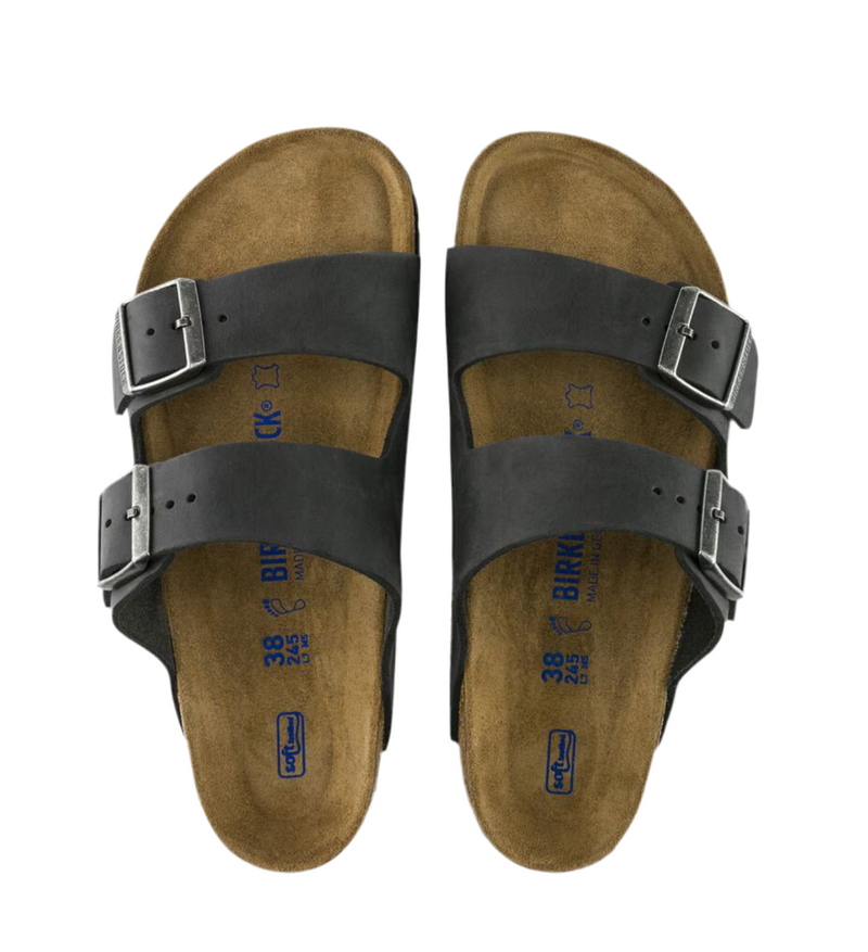 Arizona BS Soft Footbed Oiled leather (Black)