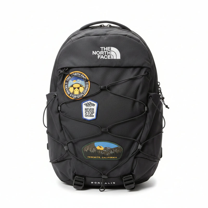 borealis laptop backpack The North Face Patch TNF Black – Theory Skate Shop The external bungee Size:2500D-XH OMC 1 Of 1 Tube