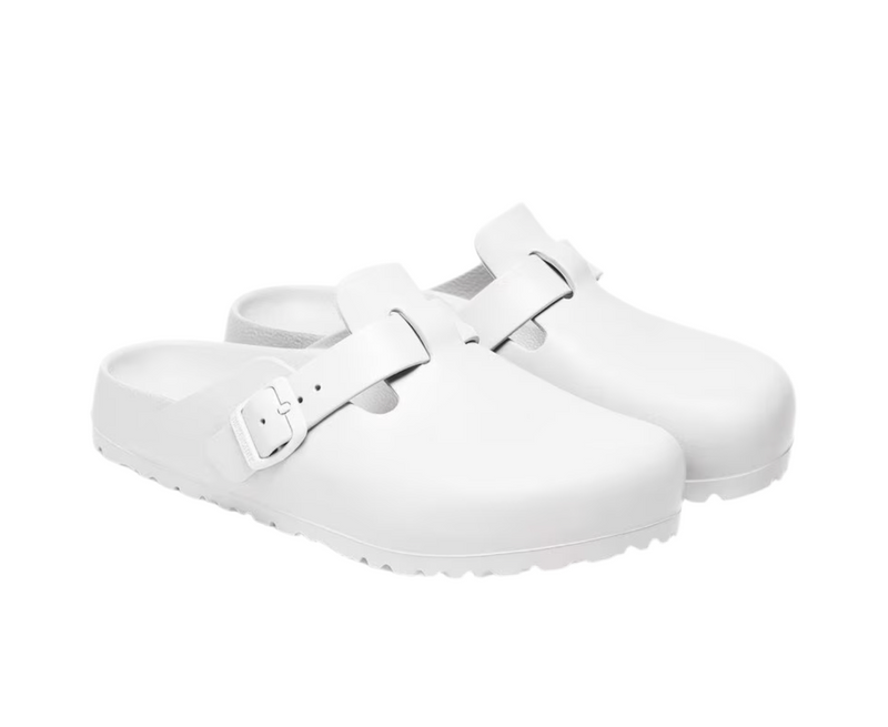 Birkenstock Boston Eva (White)