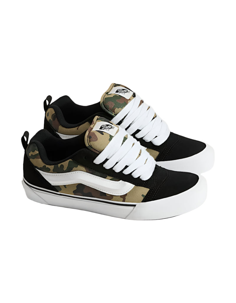 Vans Knu Skool (Camo Black/Green)