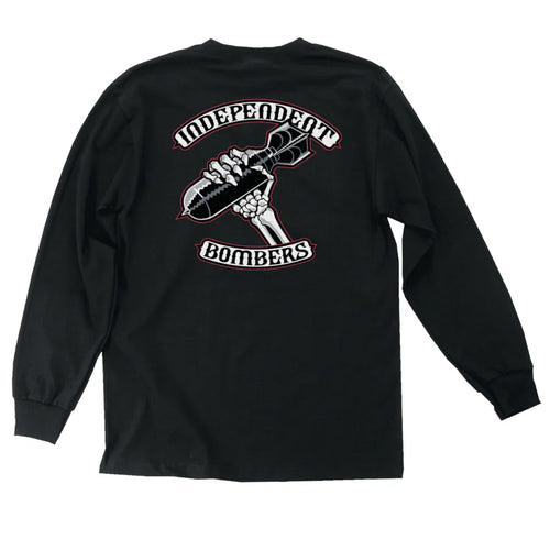 Independent RTB Bombers L/S T Shirt Black