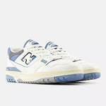 New Balance 550 Sea salt with heron blue and angora