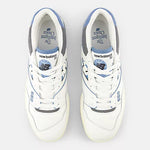 New Balance 550 Sea salt with heron blue and angora