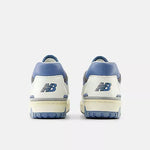 New Balance 550 Sea salt with heron blue and angora