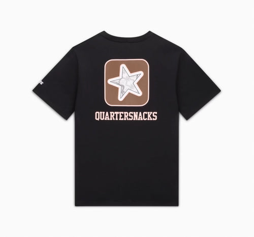 Quartersnacks x Cons T-Shirt Black