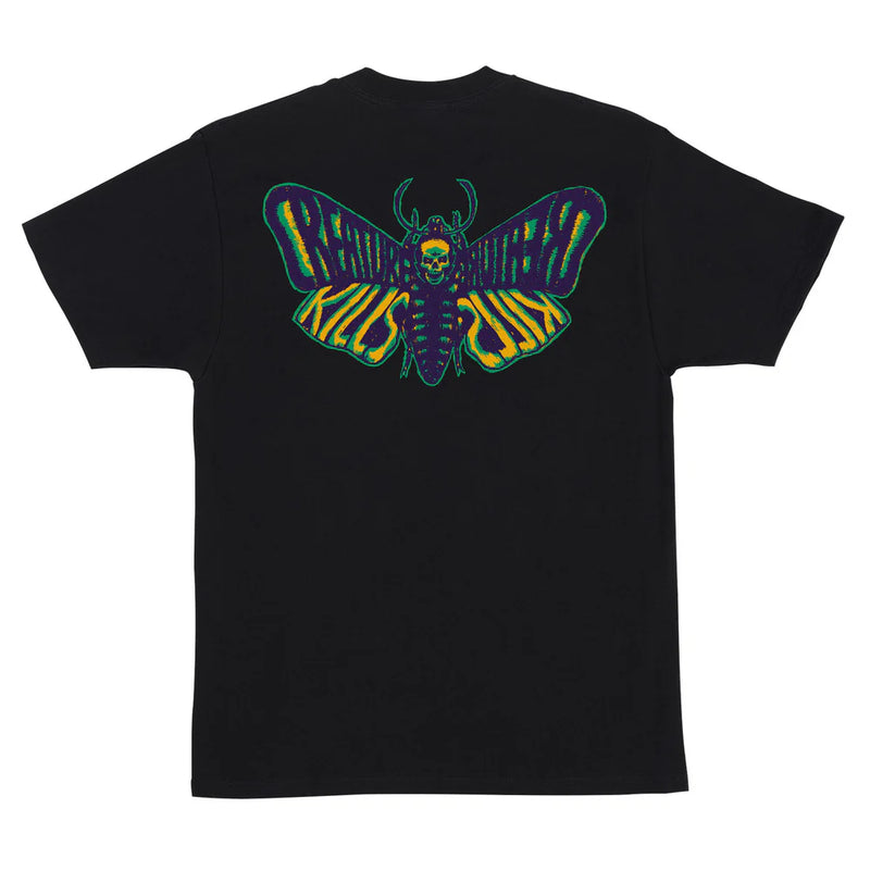 Creature Death Moth T-Shirt Black