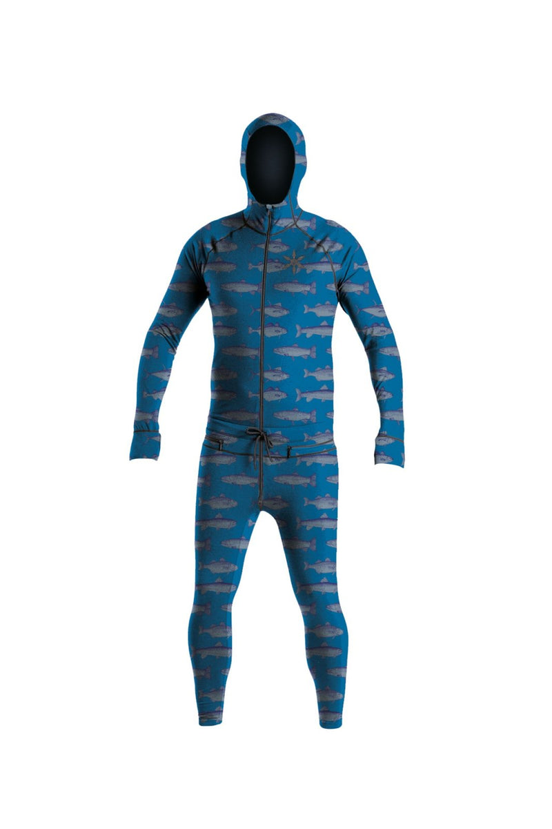 Airblaster Mens Classic Ninja Suit Navy Fish
