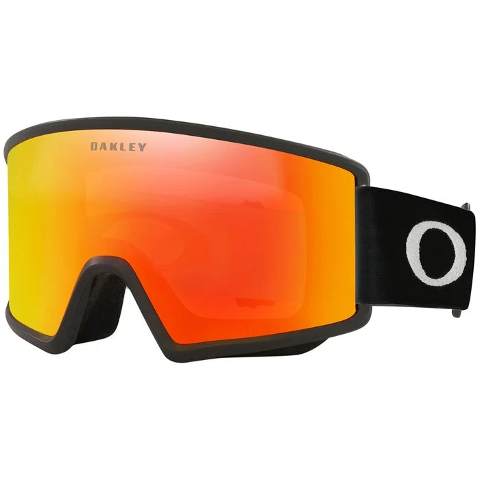 Oakley Target Line L Goggles (Black/Fire Iridium)