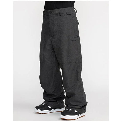 Volcom Men's Snow Billow Pants (Black Denim)