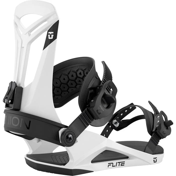 snowboard binding union Union 2026 Flite Snowboard Bindings - White