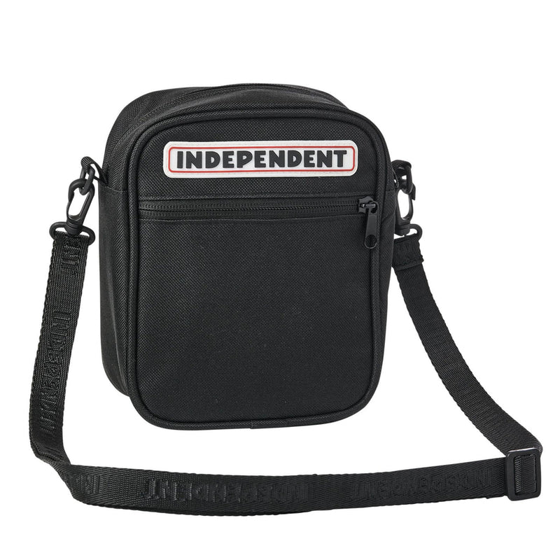 Independent Bar Logo Side Bag Black