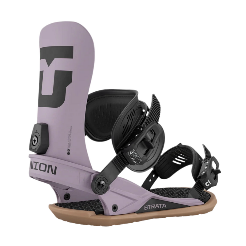 Union Strata Men's Snowboard Binding (Grey Violet)