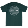 Skate Jawn Sewer Cap Tee (Dark Green)