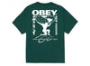 Obey Bizarre New Visions Tee Rain forest