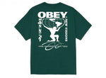 Obey Bizarre New Visions Tee Rain forest
