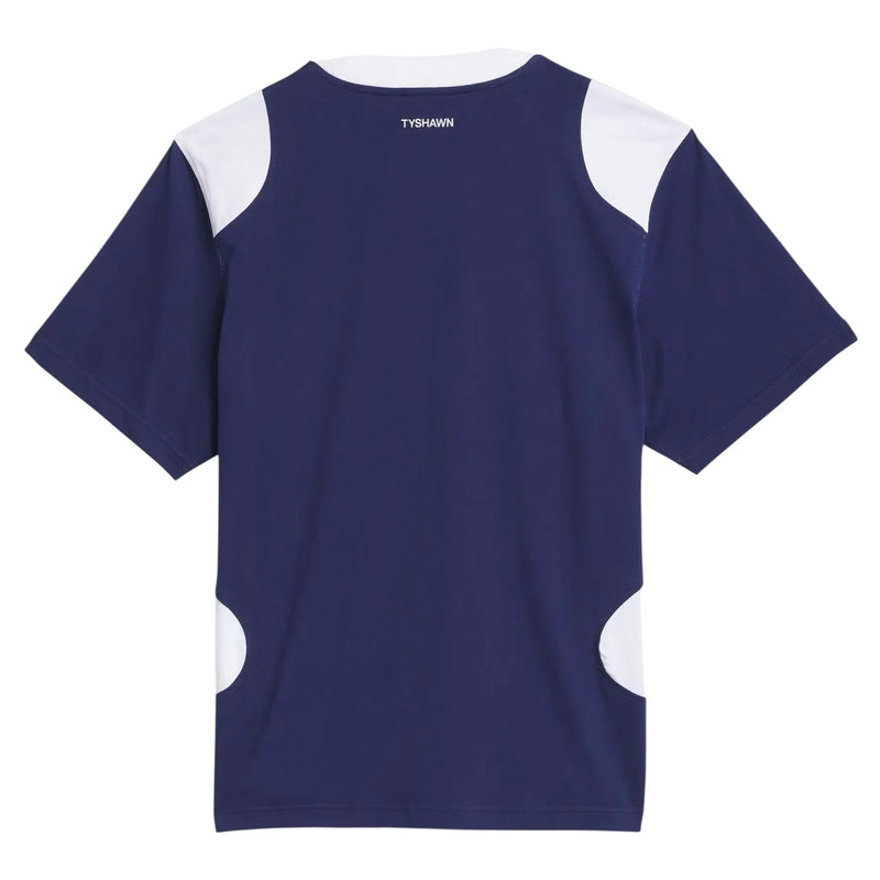 Adidas Tyshawn Tee Dark Blue/White